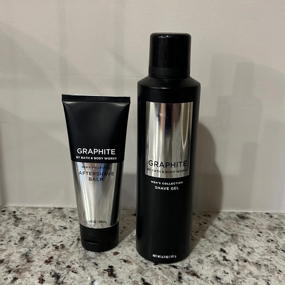 NWT men’s bath and Bodyworks bundle graphite
